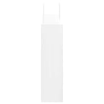 HKH Bolsas de Papel 50 Unidades con Asas - Blanco - 32x12x42 cm