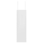HKH Sacos de Papel 250 Unidades com Alças - Branco - 21x11x36 cm