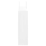 HKH Bolsas de Papel 250 Unidades con Asas - Blanco - 32x12x42 cm