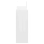 HKH Sacos de Papel 250 Unidades com Alças - Branco - 32x17x44 cm