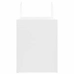 HKH Sacos de Papel 250 Unidades com Alças - Branco - 32x22x28 cm