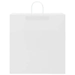 HKH Sacos de Papel 250 Unidades com Alças - Branco - 45x17x48 cm