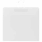 HKH Sacos de Papel 250 Unidades com Alças - Branco - 54x15x49 cm