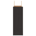 HKH Sacos de Papel 250 Unidades com Alças - Preto - 45x17x48 cm