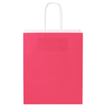 HKH Sacos de Papel 50 Unidades com Alças - Rosa - 18x8x22 cm