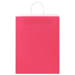 Bolsas de Papel HKH 50 Unidades con Asas - Rosa - 32x12x42 cm