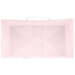 Bolsas de Papel HKH 250 Unidades con Asas - Rosa - 15x8x21 cm