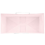 HKH Sacos de Papel 250 Unidades com Alças - Rosa - 18x8x22 cm