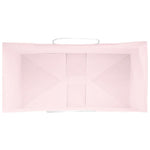 HKH Bolsas de Papel 250 Unidades con Asas - Rosa - 21x11x31 cm
