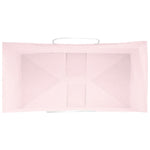 HKH Sacos de Papel 250 Unidades com Alças - Rosa - 21x11x36 cm