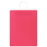 HKH Sacos de Papel 250 Unidades com Alças - Rosa - 32x12x42 cm