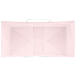 HKH Sacos de Papel 250 Unidades com Alças - Rosa - 32x17x25 cm
