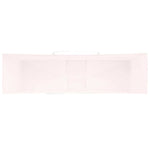 HKH Bolsas de Papel 250 Unidades con Asas - Rosa - 54x15x49 cm