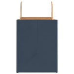 HKH Bolsas de Papel 250 Unidades con Asas - Azul - 32x22x28 cm