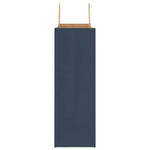 HKH Bolsas de Papel 250 Unidades con Asas - Azul - 45x17x48 cm