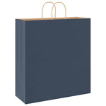 HKH Bolsas de Papel 250 Unidades con Asas - Azul - 45x17x48 cm