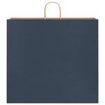 HKH Bolsas de Papel 250 Unidades con Asas - Azul - 54x15x49 cm