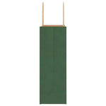 HKH Sacos de Papel 250 Unidades com Alças - Verde - 21x11x31 cm