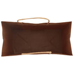 HKH Bolsas de papel 250 unidades con asas - Verde - 32x17x44 cm