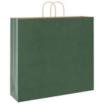 HKH Sacos de Papel 250 Unidades com Alças - Verde - 54x15x49 cm