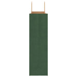 HKH Sacos de Papel 250 Unidades com Alças - Verde - 54x15x49 cm