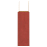 HKH Bolsas de Papel 250 Unidades con Asas - Rojo - 21x11x31 cm