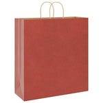 HKH Sacos de Papel 250 Unidades com Alças - Vermelho - 45x17x48 cm