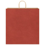 HKH Sacos de Papel 250 Unidades com Alças - Vermelho - 45x17x48 cm