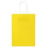 HKH Sacos de Papel 50 Unidades com Alças - Amarelo - 15x8x21 cm