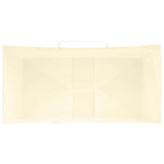 HKH Bolsas de Papel 50 Unidades con Asas - Amarillo - 32x17x25 cm