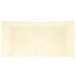 HKH Sacos de Papel 50 Unidades com Alças - Amarelo - 32x17x44 cm