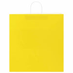 HKH Bolsas de Papel 50 Unidades con Asas - Amarillo - 45x17x48 cm