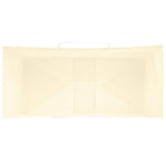 HKH Bolsas de Papel 250 Unidades con Asas - Amarillo - 18x8x22 cm