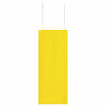 HKH Sacos de Papel 250 Unidades com Alças - Amarelo - 21x11x28 cm