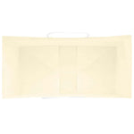 HKH Sacos de Papel 250 Unidades com Alças - Amarelo - 21x11x28 cm