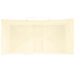 HKH Sacos de Papel 250 Unidades com Alças - Amarelo - 21x11x31 cm