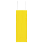 HKH Bolsas de Papel 250 unidades con asas - Amarillo - 26x12x35 cm