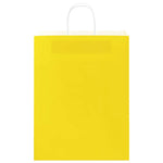 HKH Sacos de Papel 250 Unidades com Alças - Amarelo - 32x12x42 cm