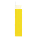 HKH Sacos de Papel 250 Unidades com Alças - Amarelo - 32x12x42 cm