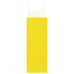 HKH Bolsas de Papel 250 Unidades con Asas - Amarillo - 32x17x44 cm