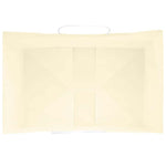 HKH Bolsas de Papel 250 Unidades con Asas - Amarillo - 32x22x28 cm