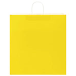 HKH Sacos de Papel 250 Unidades com Alças - Amarelo - 45x17x48 cm