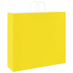 HKH Sacos de Papel 250 Unidades com Alças - Amarelo - 54x15x49 cm