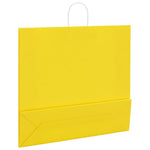HKH Sacos de Papel 250 Unidades com Alças - Amarelo - 54x15x49 cm