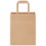Bolsas de Papel HKH 50 Unidades con Asas - Marrón - 18x8x22 cm