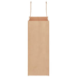 HKH Bolsas de Papel 50 Unidades con Asas - Marrón - 21x11x28 cm