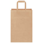 HKH Sacos de Papel 50 Unidades com Alças - Branco - 21x11x31 cm