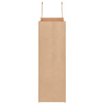 HKH Bolsas de Papel 250 Unidades con Asas - Marrón - 26x12x35 cm