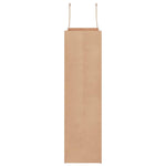 HKH Bolsas de papel 250 unidades con asas - Marrón - 32x12x42 cm