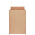Bolsas de papel HKH 250 unidades con asas - Marrón - 32x17x25 cm